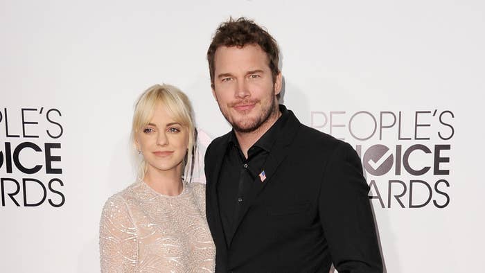 Anna Faris and Chris Pratt attend The 40th Annual People&#x27;s Choice Awards.
