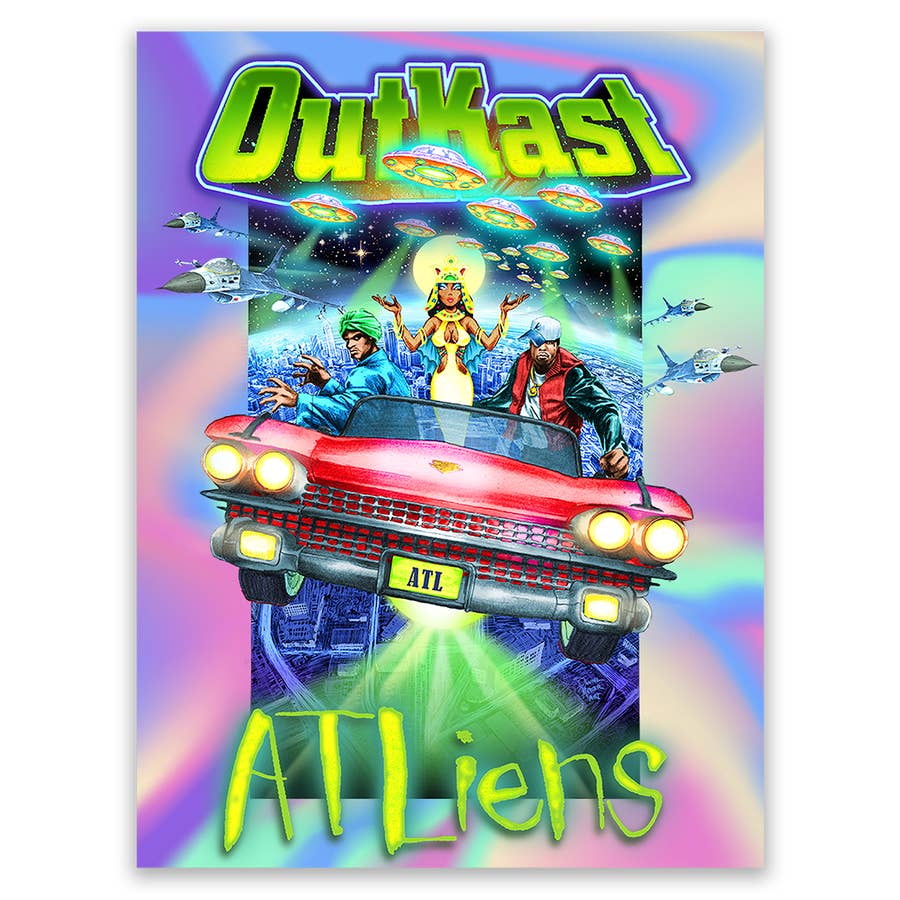 Outkast Teams with Bleacher Report for 'ATLiens' 25th Anniversary Merch  Collection - The Source
