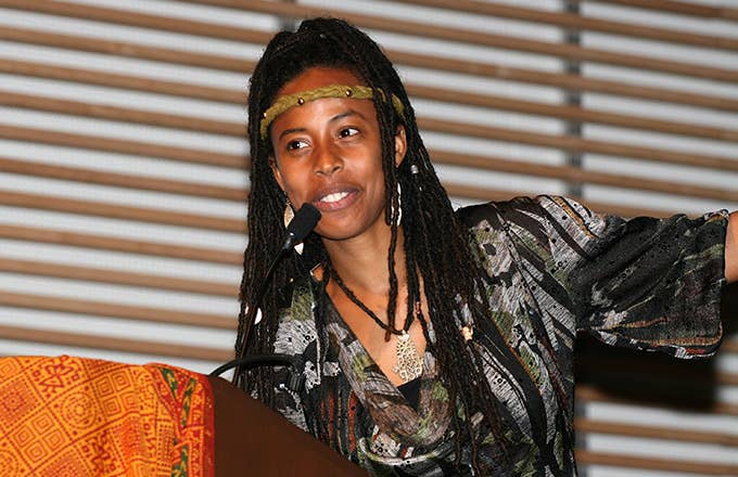 This is a photo of Bob Marley&#x27;s Granddaughter.