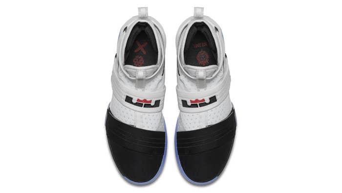 Nike Zoom LeBron Soldier 10 Black Toe 844378 102