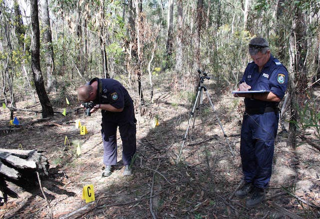 Australian police investigating a crim