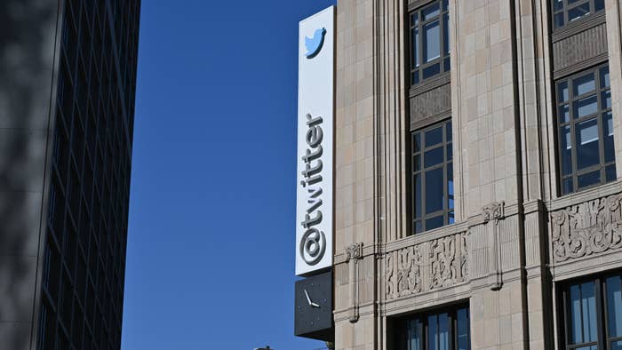 twitter offices are pictured in daytime