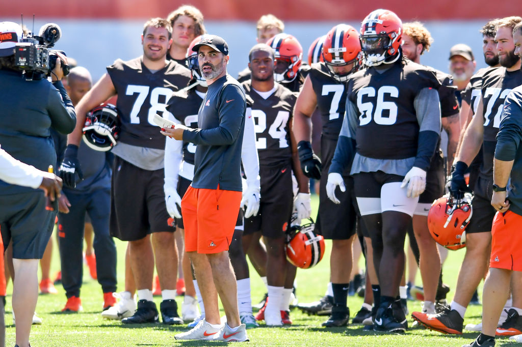 Kevin Stefanski Browns Mini Camp 2021