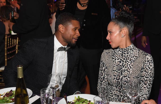 Usher and Grace Miguel