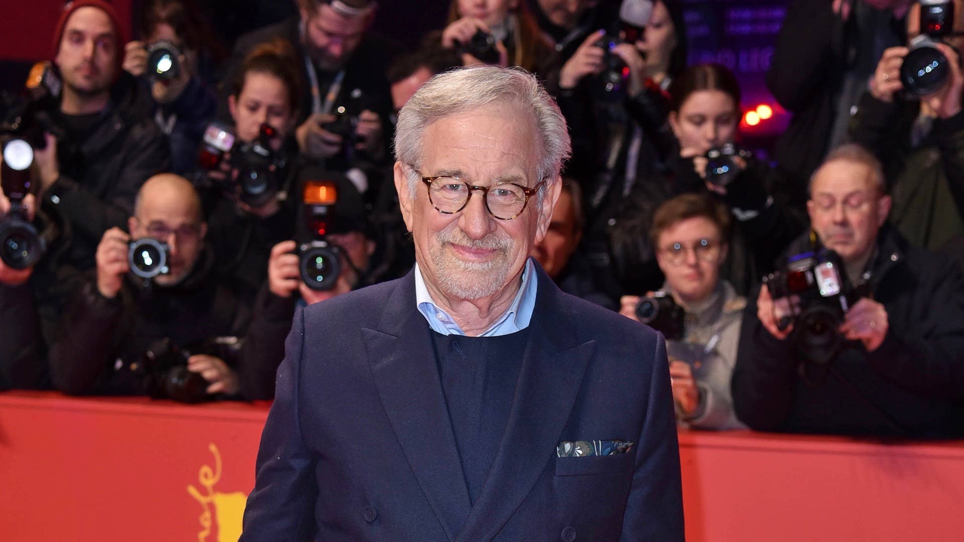 Director Steven Spielberg attends the "The Fabelmans" premiere