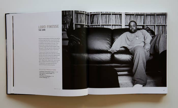 Back To The Lab book – Lord Finesse spread