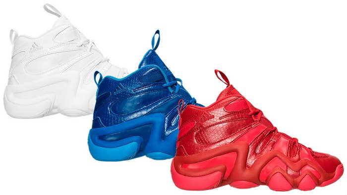 adidas Crazy 8 Red, White &amp; Blue Snake Pack