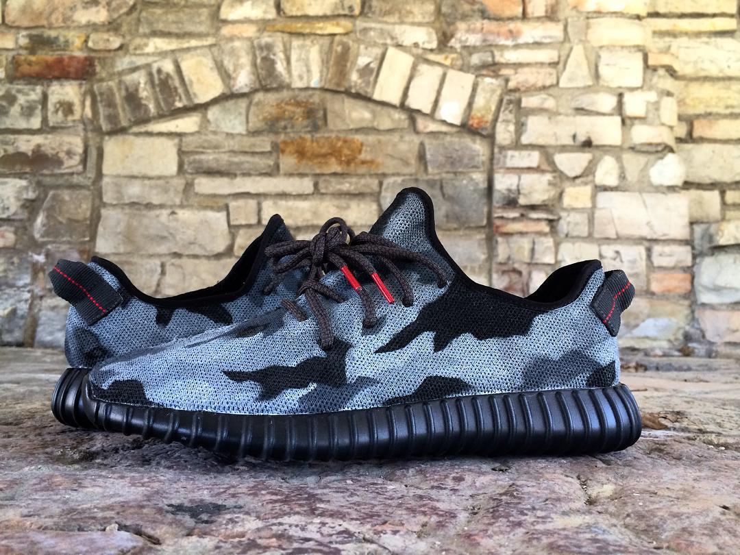 adidas Yeezy 350 Boost Fighter Jet Custom by VAB
