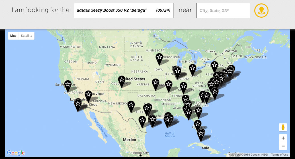 adidas Yeezy 350 Boost V2 Beluga Footaction Release Locations
