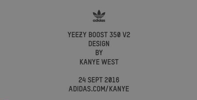 Adidas Yeezy 350 Boost V2 Release Date
