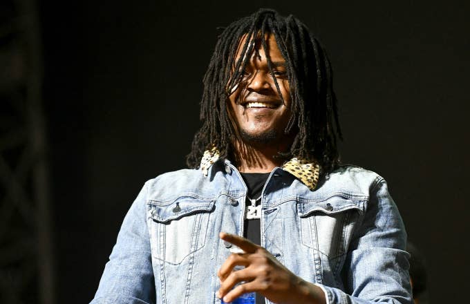 Rapper Young Nudy performs onstage