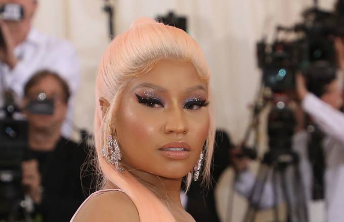 Nicki Minaj attends the 2019 Met Gala