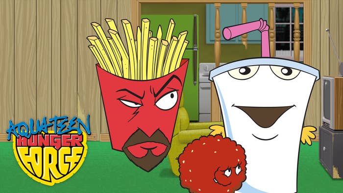 A promo image for &#x27;Aqua Teen Hunger Force&#x27;