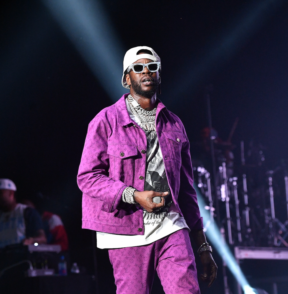 2 Chainz Wearing Louis Vuitton on Stage