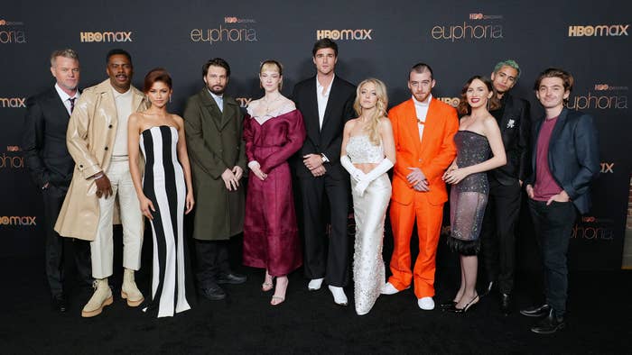 The cast for &#x27;Euphoria&#x27; attend the Season 2 premiere in Los Angeles