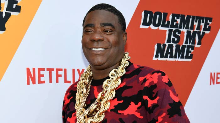 Tracy Morgan attends the LA premiere of Netflix&#x27;s &quot;Dolemite Is My Name&quot;