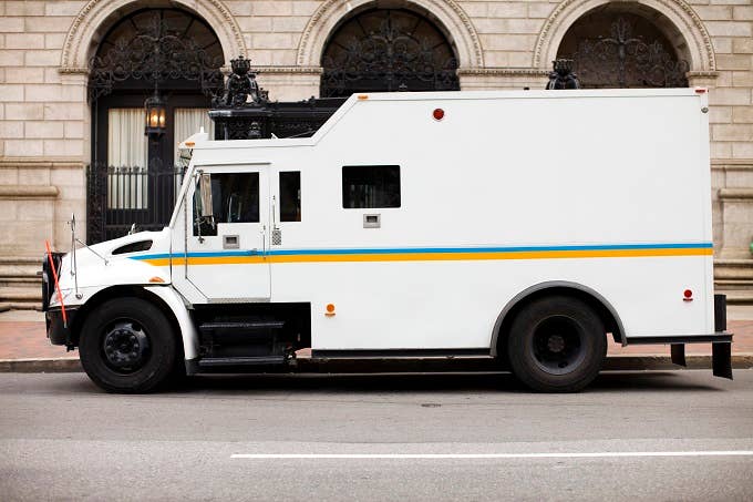 armored truck