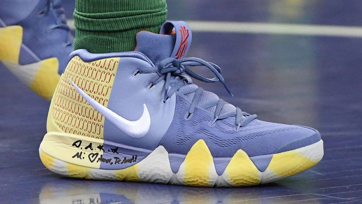 #SoleWatch: Kyrie Irving Debuts New Nike Kyrie 4 in London | Complex