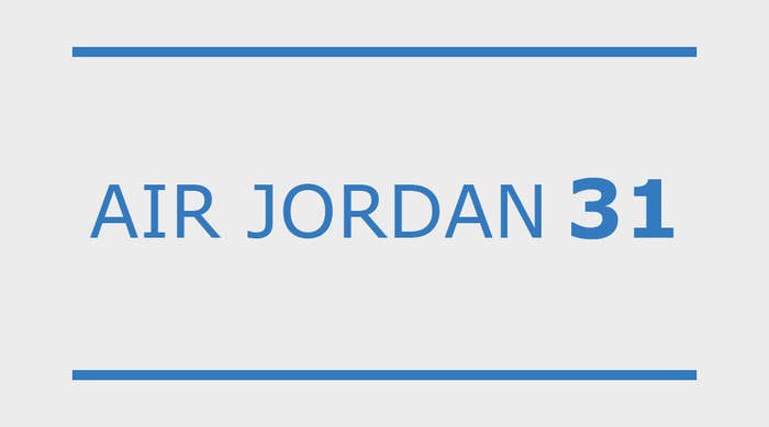 Air Jordan 31