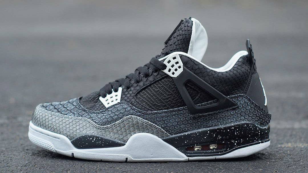 This Air Jordan 4 Will Help You Get Over a Fear of Snakes