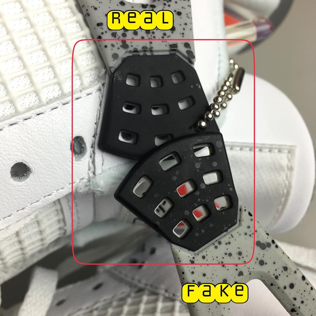How To Tell If Your Cement Air Jordan 4 Retros Are Real or Fake
