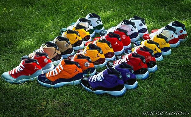 Air Jordan 11 Low Gucci Customs by R2 CustomKicks- SneakerFiles