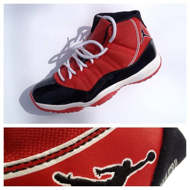 Custom Nike Air Jordan 11 Dirty Bred / RAcustomkicks