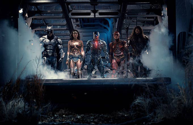 This is a photo of Justice League.
