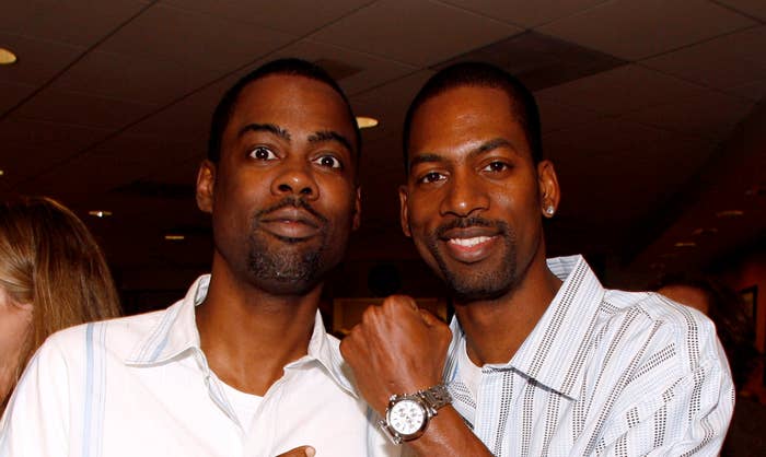 Chris Rock and Tony Rock at CW Premiere event