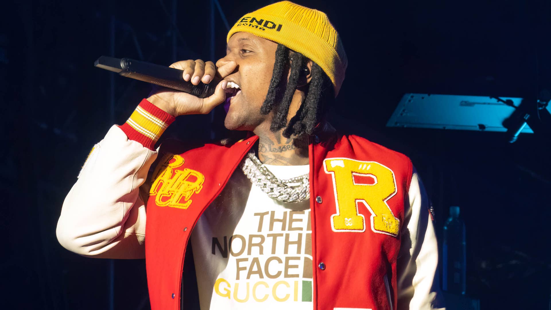 lil durk performing live at festival
