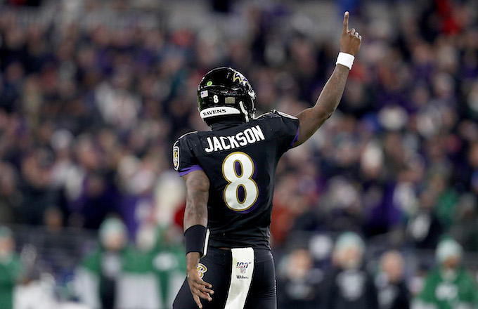 Michael Vick Congratulates Lamar Jackson On Breaking His Single-Season ...