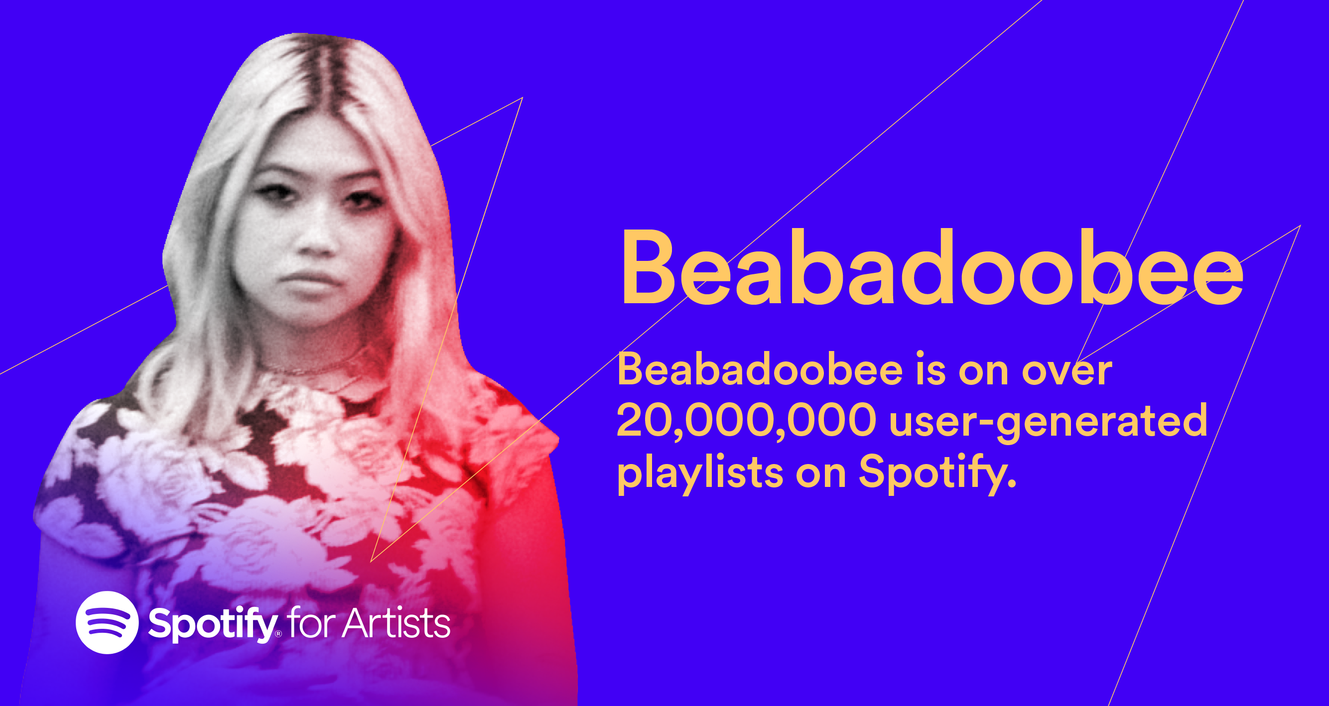 Beabadoobee Spotify stats