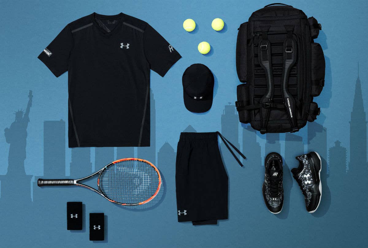 Andy Murray Under Armour US Open 2016 Kit Black