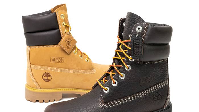 Timbaland and Alife collaboration boot.