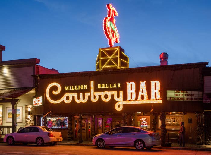 million dollar cowboy bar photo
