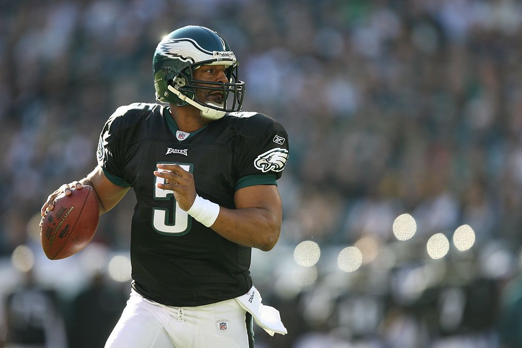 Quarterback Donovan McNabb Eagles