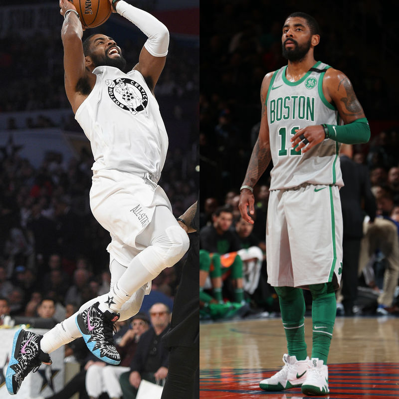 NBA #SoleWatch Power Rankings February 25, 2018: Kyrie Irving