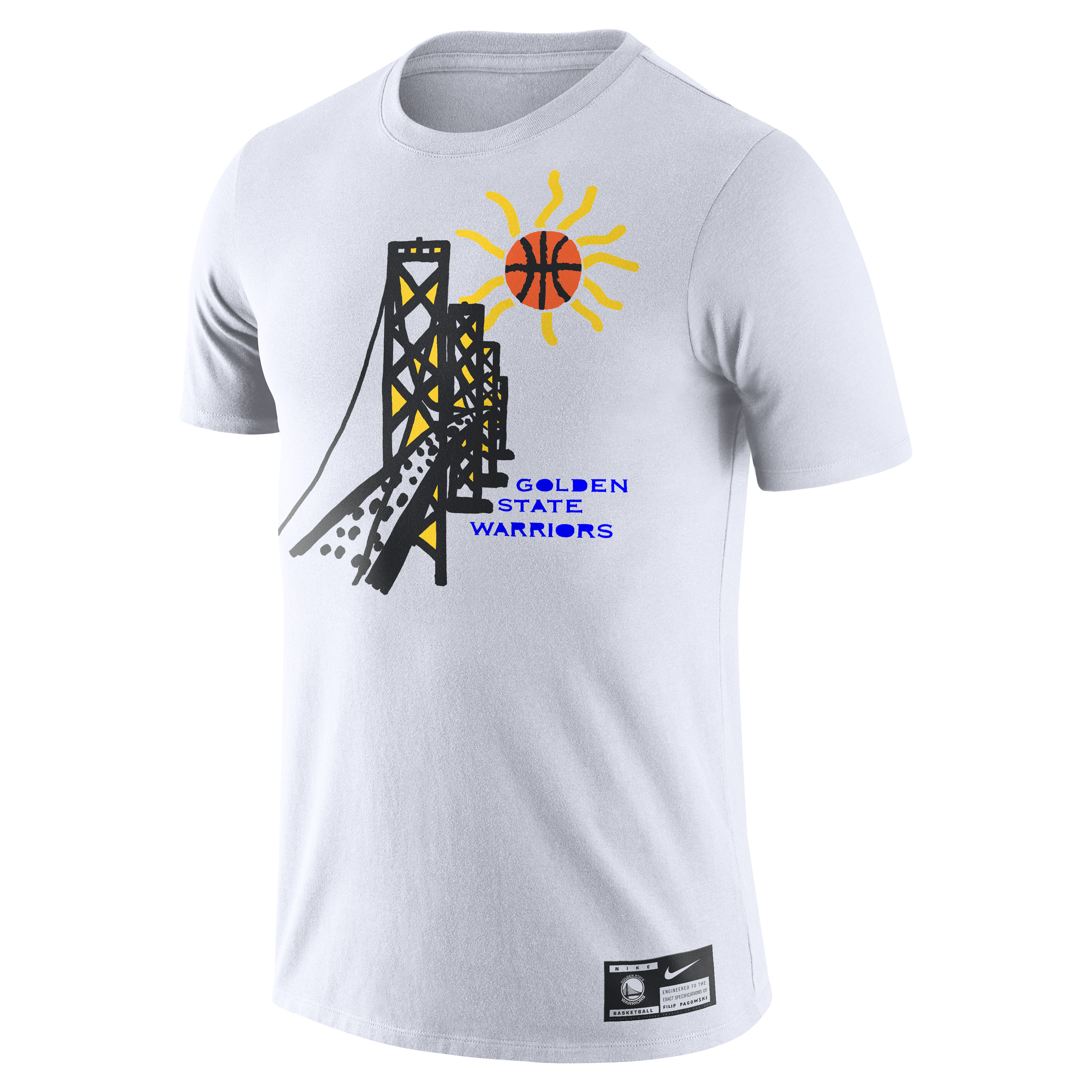 Filip Pagowski Nike T shirt &#x27;Golden State Warriors&#x27;