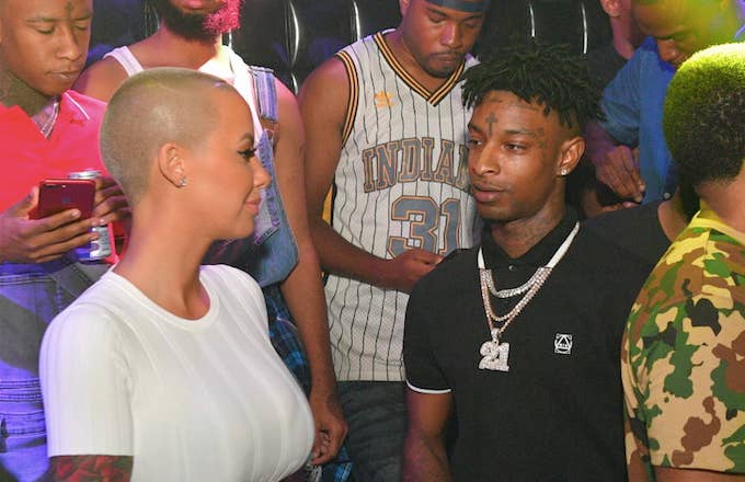 Amber Rose and 21 Savage