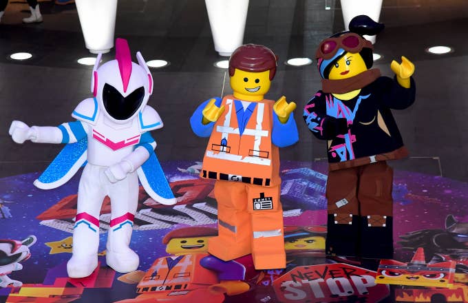 Lego characters General Mayhem, Emmet and Lucy join the The Lego Movie 2