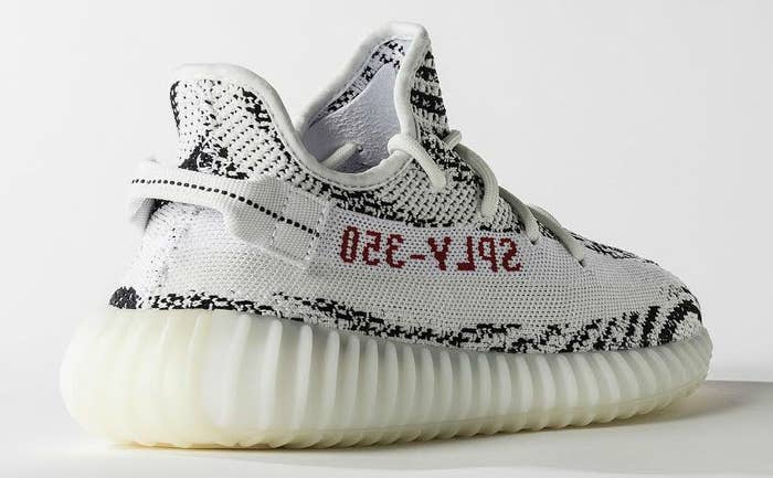 Adidas Yeezy 350 Boost V2 Zebra Release Date Lateral CP9654