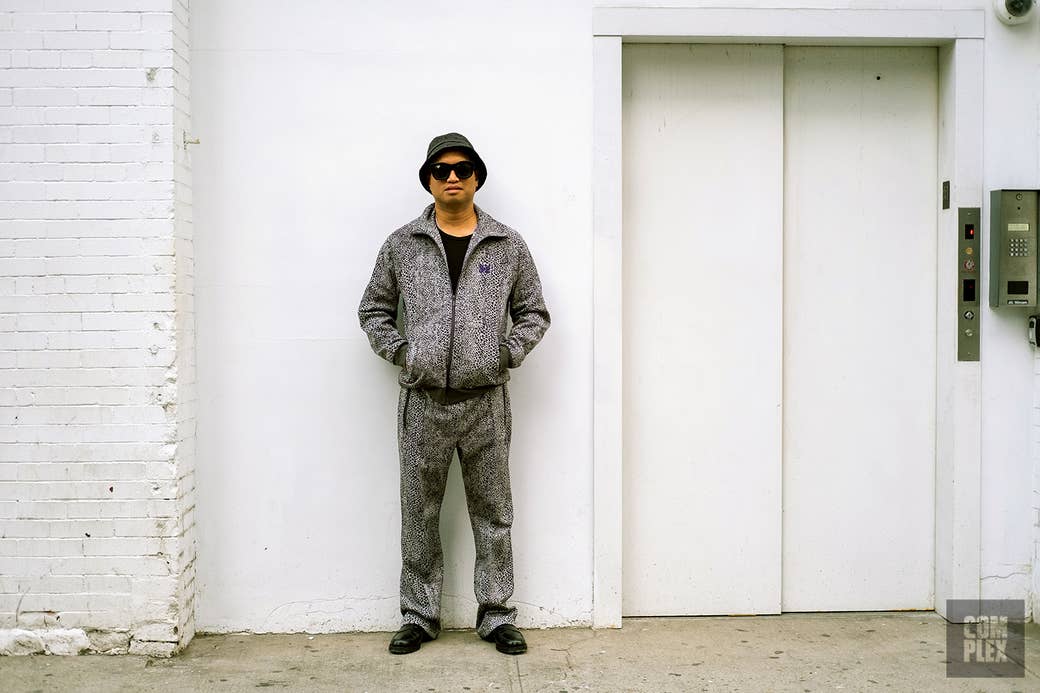 Chad Hugo poses for his Complex profile