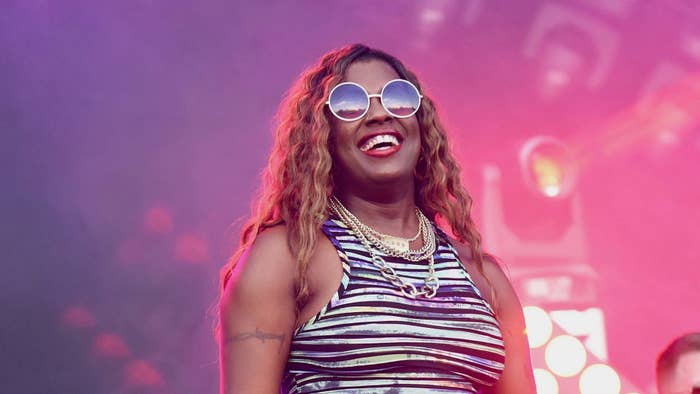 Gangsta Boo and El-P perform with Run The Jewels at Music Midtown at Piedmont Park