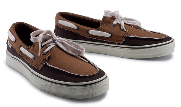 Vans zapato clearance brown