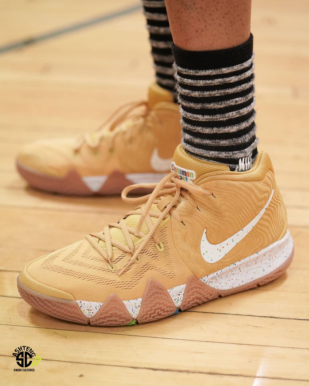 Up Close with the 'Cinnamon Toast Crunch' Nike Kyrie 4 Complex