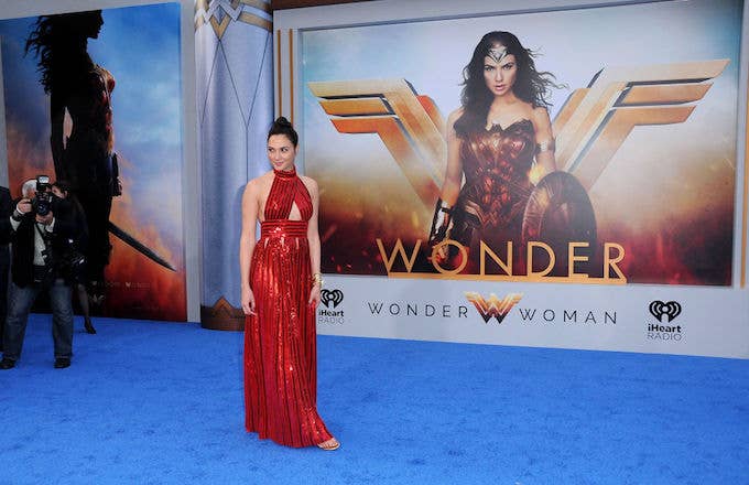 Gal Gadot attends the World Premiere of Warner Bros. Pictures&#x27; &#x27;Wonder Woman&#x27;