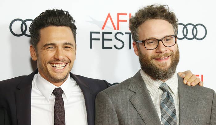 James Franco and Seth Rogen in happier times