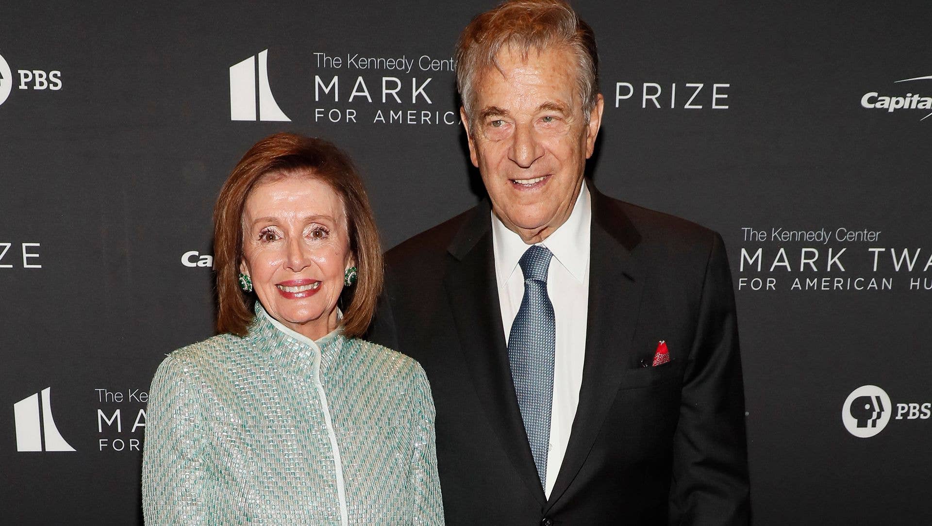 Nancy Pelosi and Paul Pelosi attend the 23rd Annual Mark Twain Prize