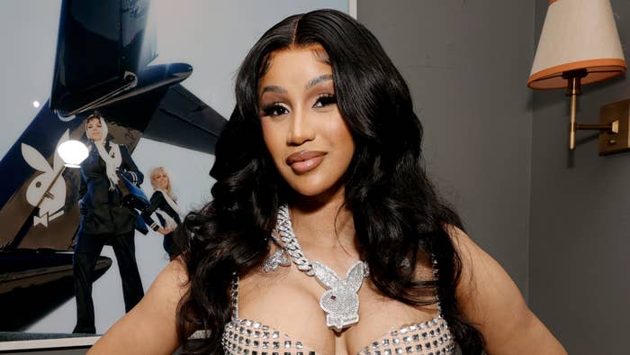 Cardi B at Playboy event in Miami Beach