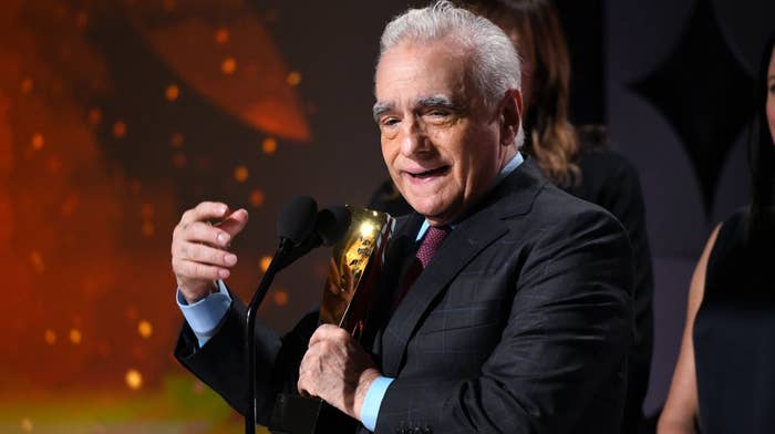 Martin Scorsese accepts Best Movie for Grownups for &#x27;The Irishman&#x27;